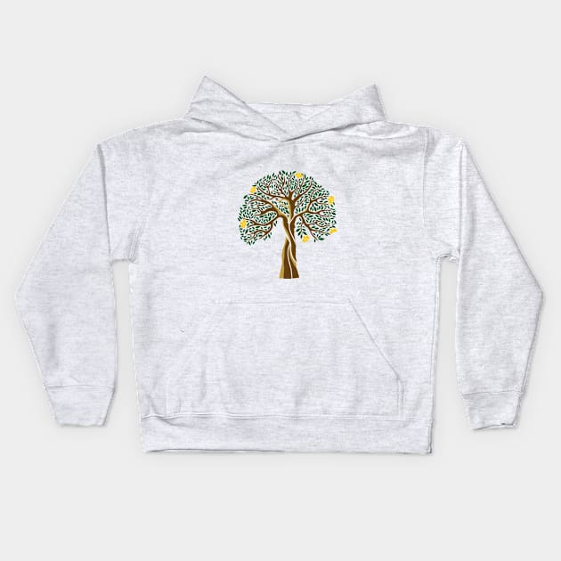 environmental artwork Kids Hoodie by SASTRAVILA